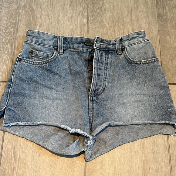 Amuse Society Pants - Amuse Society Blue Jean shorts